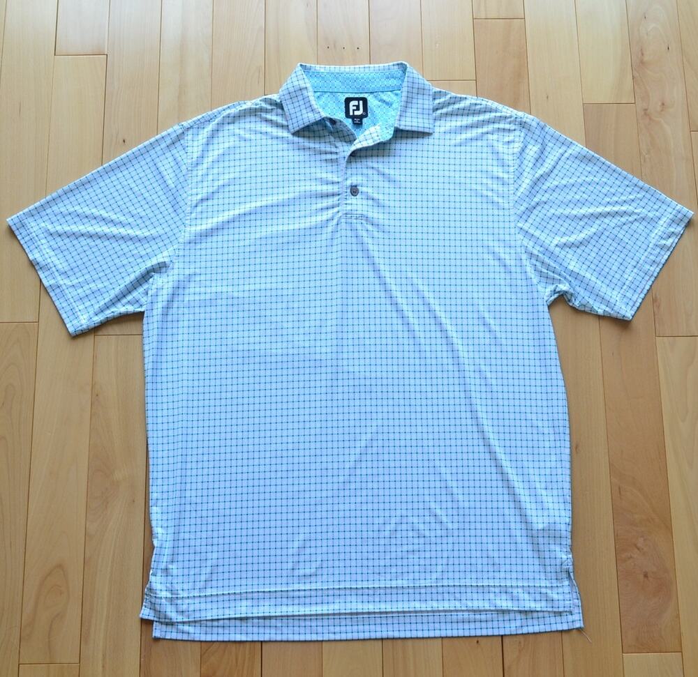 FootJoy Golf Short Sleeve Polo Athletic Shirt Size L